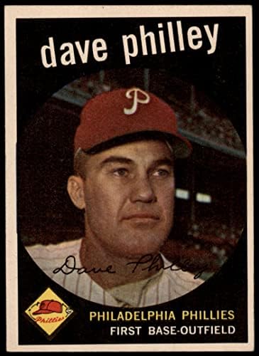 1959. Topps 92 Dave Philley Philadelphia Phillies ex Phillies