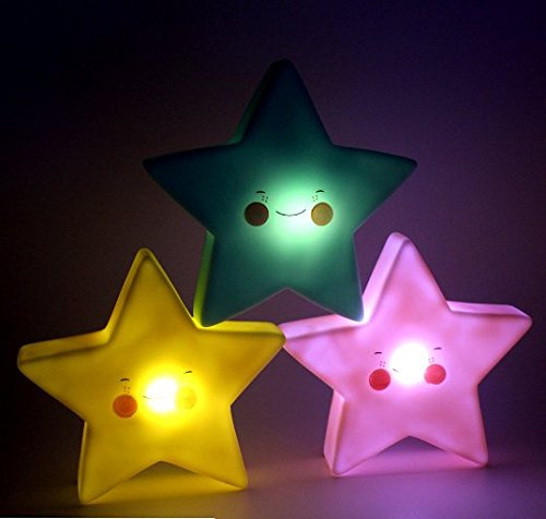 1 kom slatka novost u obliku zvijezde LED noćno svjetlo Donja spavaća soba dječji mini stol za ukrašavanje stola noćne svjetiljke Djeca