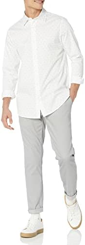 Essentials muška košulja za rastezljivu haljinu s dugim rukavima