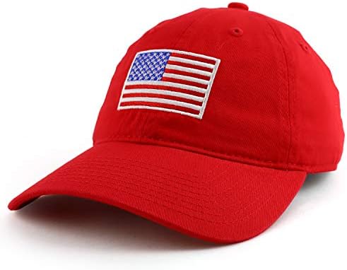 Brza dominacija izvezena američka zastava oprana mekana pamučna kapa