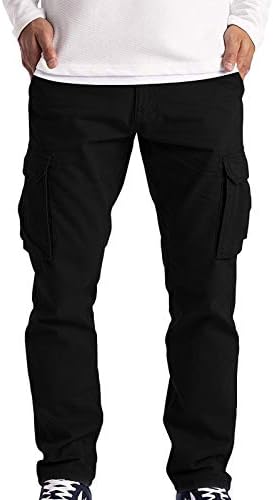 Teretne hlače velike veličine muške 2022. godine modne teretne hlače za sigurnost rada s više džepova za planinarenje na otvorenom