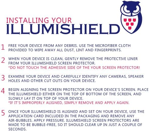 Zaštitni zaštitnik zaslona kompatibilan s Apple iPad Air Clear HD Shield Antibuteble i Anti-Fingerprint PET Film