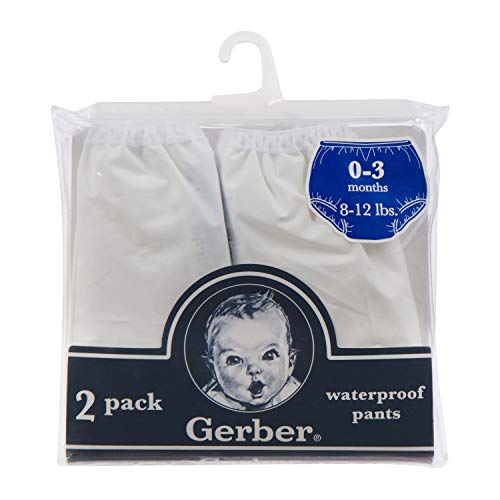 Gerber Brand 2 Pack White vodootporan Peva Pant, 18 mjeseci