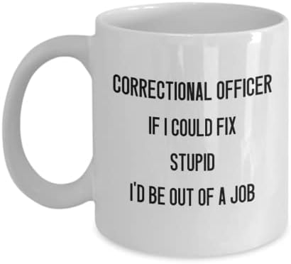 Šalica za kavu popravnog službenika, šalica popravnog službenika, darovi zatvorskog čuvara, šalica popravnog službenika, zatvorski