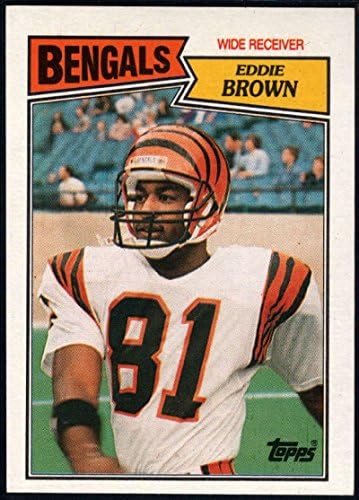 1987. Topps 189 Eddie Brown Cincinnati Bengals