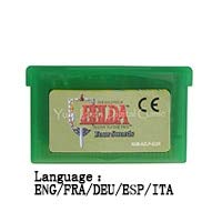 ROMGAME 32 -bitna ručna konzola za video igračke kartone Legenda o Zeldaa povezuje se s protekla četiri mača eng/fra/deu/esp/ita jezik
