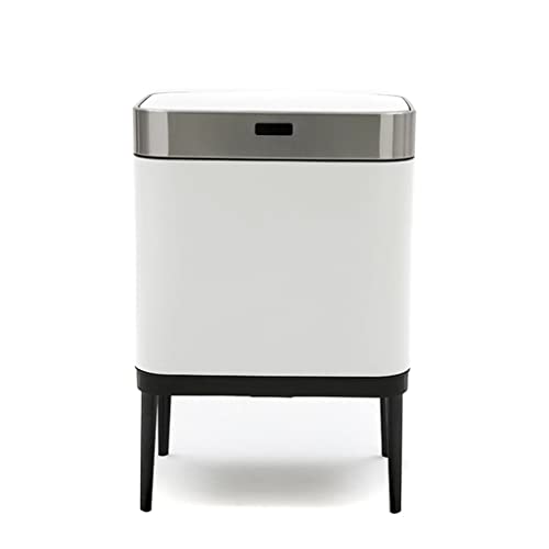 ; Kanta za smeće od nehrđajućeg čelika automatski kuhinjski ormar za odlaganje sredstava za čišćenje u kućanstvu kanta za smeće sa