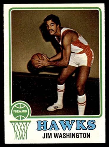 1973. Topps 87 Jim Washington Atlanta Hawks Ex Hawks Villanova
