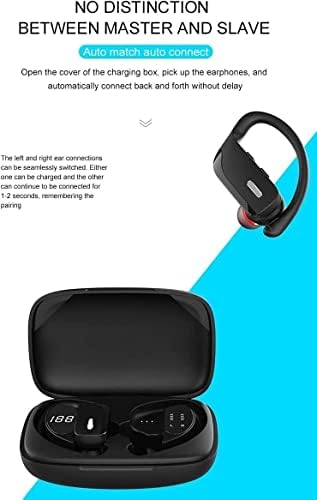 Gienex bežične ušice Bluetooth slušalice, IPX7 Vodootporni stereo sportski slušalice uši s mikrofonom s mikrofonom, slušalicama za
