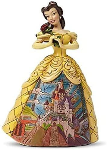 Enesco Jim Shore Disney Tradicije Belle s figuricom haljine od dvorca, 6
