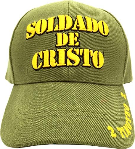 Soldato de Cristo Timoteo 2 Kristova Vojska Kršćanska bejzbolska kapa s 3-inčnim vezenim šeširom