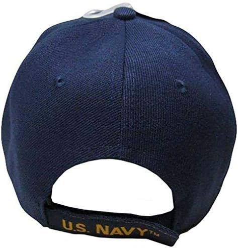 Američka mornarica od 93 do 63 bojni brod Plava vezena kapa od 9550 do