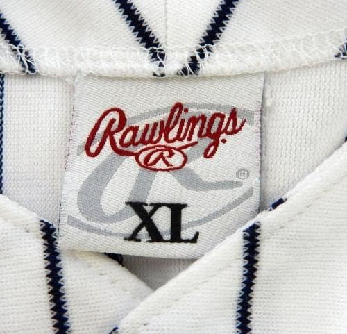2008 SHREVEPORT SPORTS 9 IGRA KORIŠTENE WHITE DERSEY XL DP29853 - Igra korištena MLB dresova