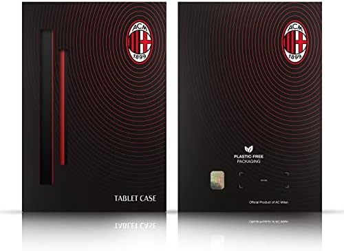 Dizajn glavnih slučajeva Službeno licenciran AC Milan Mascotte Art Soft Gel Case kompatibilan s Apple iPad Mini