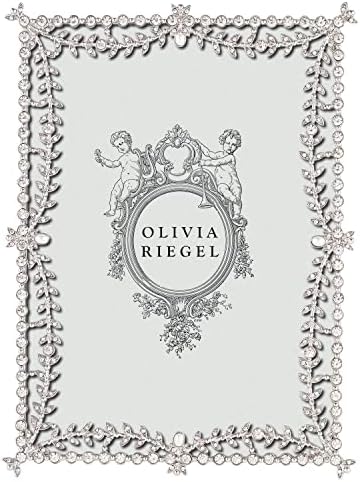 Kensington Silver Austrijski kristal/biser 5x7 okvir Olivia Riegel - 5x7
