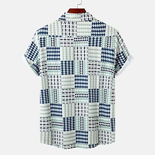 2023. Nova muška ljetna moda casual havajski print morski print majica košulja majica kratkih rukava majica