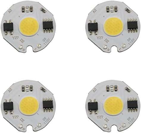 LED čip 4pcs 110V 3V Bijela velike snage LED žarulje perle LED žarulje čipovi koji emitiraju svjetlo diode čipovi
