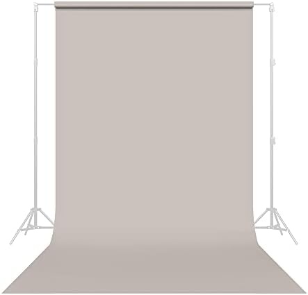 Bešavna papirnata pozadina za fotografiranje - Boja 12 studijsko siva, dimenzija 86 inča široka i 36 stopa duga, pozadina za videozapise,