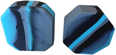 Veliki 223ml silikonski spremnik za skladištenje ulja nova kutija plava Crna siva 2pcs