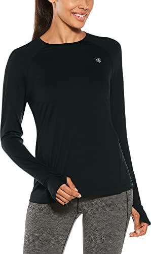Coolibar UPF 50+ Ženska majica za fitnes dugih rukava - zaštitno od sunca -