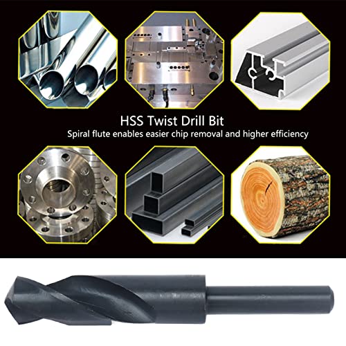 Zavrtni bušilica, HSS precizno široko koristi 23 mm promjer oštrice 1/2 u ravnim bitovima za bušenje u obliku željeza za bakar