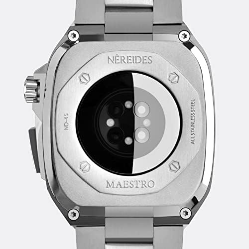 Nereides kompatibilan s pojasom Apple Watch, remenom od nehrđajućeg čelika sa zaštitnim odbojkom za iWatch 44 mm serije 4 5 6 SE/ 45mm