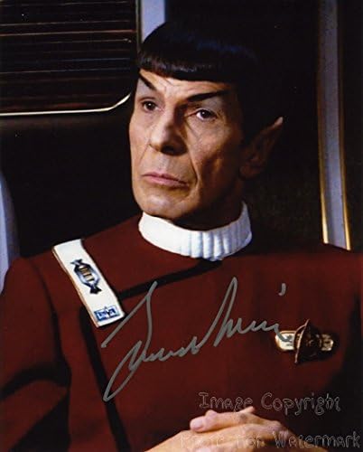 Ispis fotografija Leonard Nimah Star Trek s autogramom od 8 do 10 inča