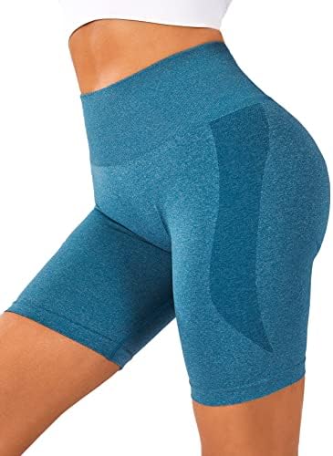 Ženske vježbe joge kratke hlače visoki struk biciklističke kratke hlače trbuščića kontrola trkača u fitness sportovima kratke hlače