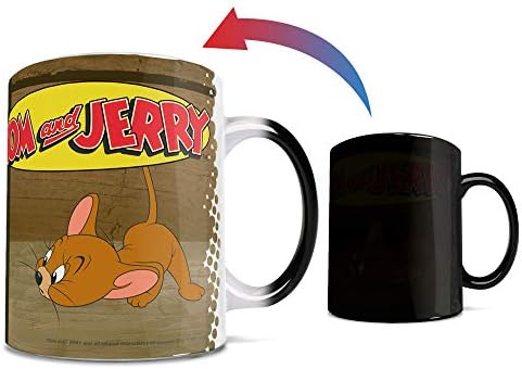 Morphing šalice Tom i Jerry - probudili su se ovaj simpatični - jedna od 11 oz mijenjajući toplinu osjetljivu keramičku kriglu - slika