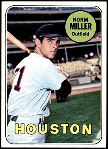 1969. Topps 76 Norm Miller Houston Astros NM+ Astros