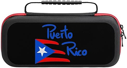 Flag Poerto Rico nosač za prijenosnu torbu za prenosivu putničku torbu za dodatke i igre