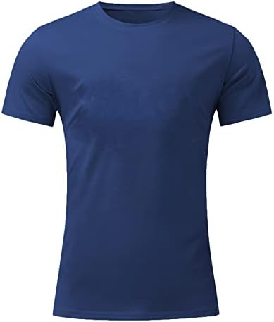 BMISEGM Ljetne majice u teretani muškarci nevolje Dan okrugli t kratka košulja za rukave i leđa košulje za vježbanje za muškarce labave