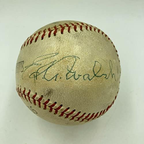 Rijetki Ed Walsh singl potpisan s autogramiranim bejzbolom s JSA Coa 1959. HOF - Autografirani bejzbol