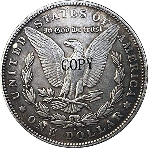Hobo Nickel 1921-D USA Morgan Dollar Coin Tip 201 Tip 201 Kopiraj ukrasi za prikupljanje poklona