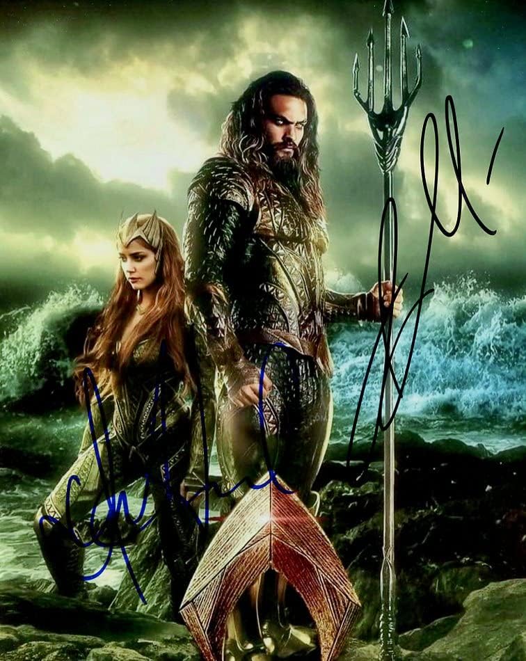 Jason Momoa/Amber je osobno čuo Aquaman potpisanu fotografiju s autogramom