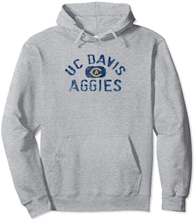 UC Davis Aggies Vintage Good Week Logo Pulover Hoodie
