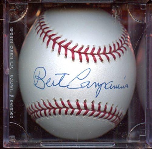 BERT CAMPANARIS SINGL POTPISNI SLUŽBENI MLB SELIG BASEBALL HOLOGRA - Autografirani bejzbols