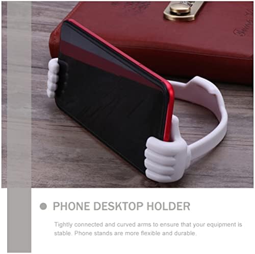 Doitool 2pcs palčevi- držač stajališta mobitela, univerzalni fleksibilni stalak za mobitel za držač tableta, držač za pametne telefone