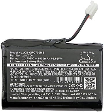 GAXI baterija za SC700, SC705, osigurati 700 zamjena za oricom babyphone bateriju