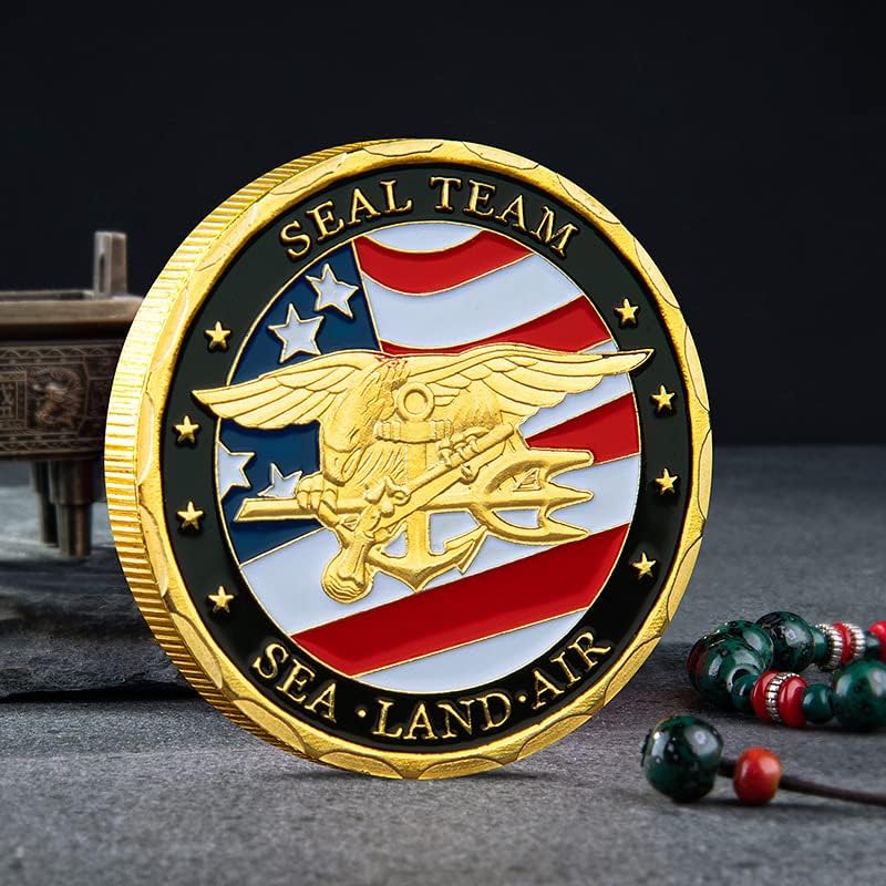American Challenge Coin Seal medaljon ukrasna značka novčića Zavrtni zanat