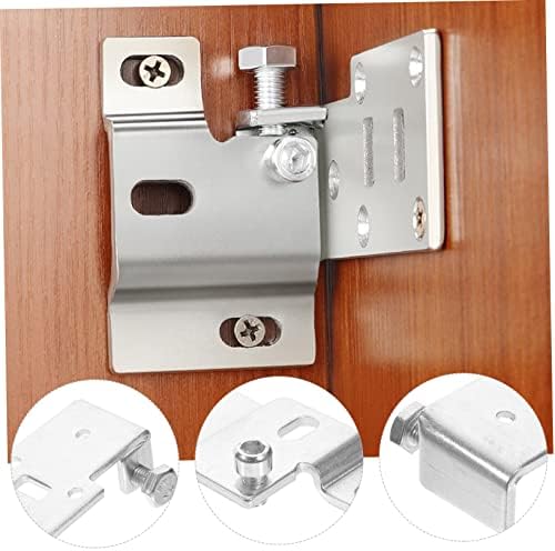 Angoily 3 sets vješalica za kupaonicu teške vješalice za kapute zidna montirana odjeća bisagras para gabinetes de ormarić ormarića