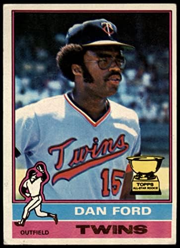 1976. Topps 313 Dan Ford Minnesota Twins Fair Twins