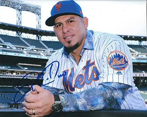 Autografirani Wilson Ramos 8x10 New York Mets Photo