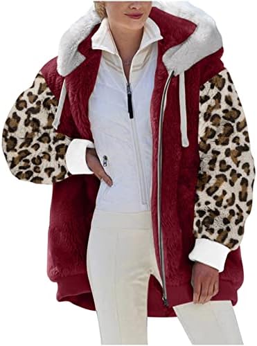 Flanel jakne žene, ženski ležerni kratki zimski kaput mekani lagani krzneni obloga lagane tople jakne