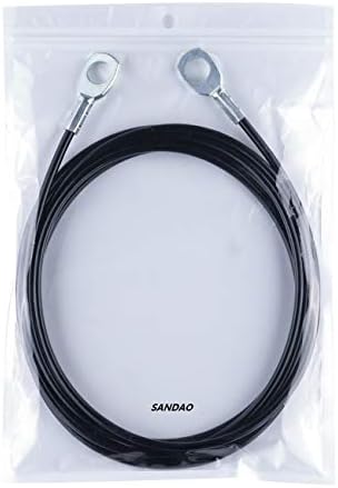 Kabel za remenicu za fitness, zamjenski pribor za opremu za teretanu, nosači za remenicu za teretanu-čvrsti čelični kabel debljine