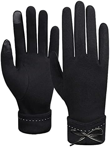 Zimska vožnja zadebljani topli zaslon plišane jednobojne rukavice s mašnom vanjske rukavice muške zimske vodootporne rukavice