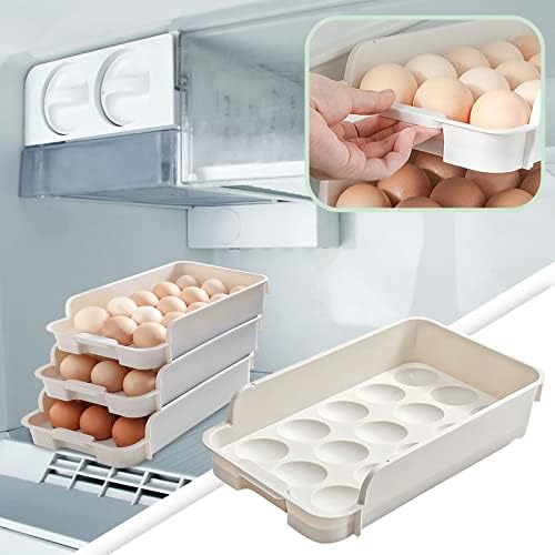Vrećice za sendviče s kabrioletom kutija za pohranu svježine jaja u hladnjaku kutija za ladice za jaja kuhinjska kutija za jaja može