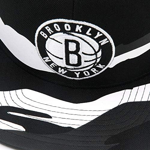 Mitchell & Ness Brooklyn Nets Snapback za muškarce - crno/tamno siva/bijela Camo - NBA košarkaška kapa za muškarce