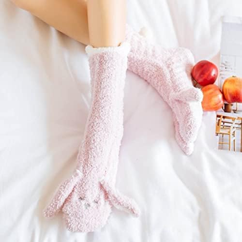 Čarape za stav Ženske zimske čarape jesenske i zimske čarape za srednje cijevi, lutka za zgušnjavanje toplih muških čarapa i čarapa