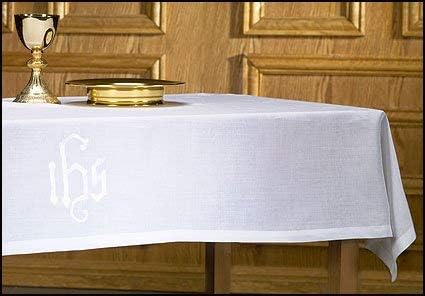 Kršćanske marke oltar frontalne posteljine